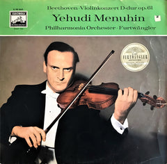 Yehudi Menuhin, Wilhelm Furtwangler / Beethoven Violin Concerto, LP