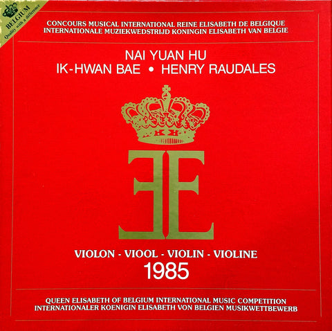 Çeşitli Sanatçılar / Queen Elisabeth of Belgium Violin Competition 3 LP Box