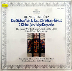 Heinrich Schütz / 7 Small Sacred Concertos, LP