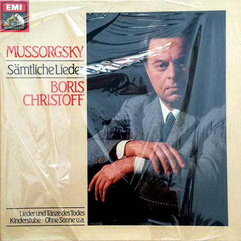 Mussorgsky / Samtliche Lieder, 4 LP Box