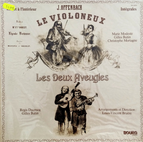 Offenbach / Le Violoneux, Les Deux Aveugles, LP