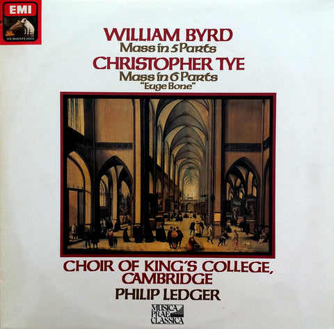 William Byrd / Mass in 5 Parts, Christopher Tye / Mass in 3 Parts, LP