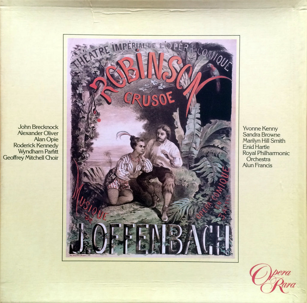 Offenbach Robinson Crusoe 3 LP Box Vintage Records