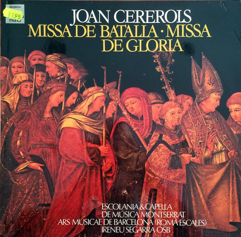 Joan Cererois / Missa De Batalia - Missa De Gloria, LP