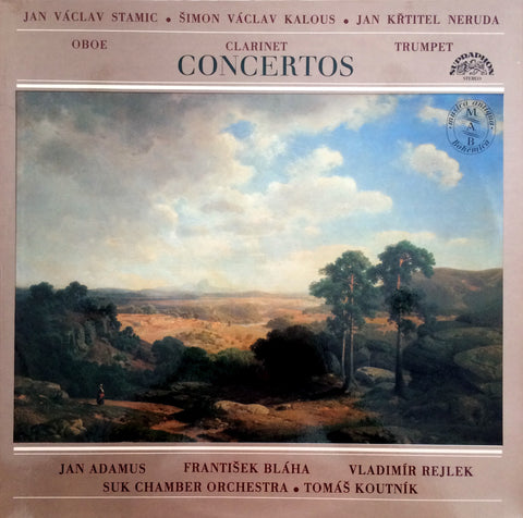 Suk Chamber Orchestra, Tomáš Koutník / Oboe, Clarinet, Trumpet Concertos, LP