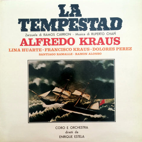 Alfredo Kraus / La Teptestad, LP