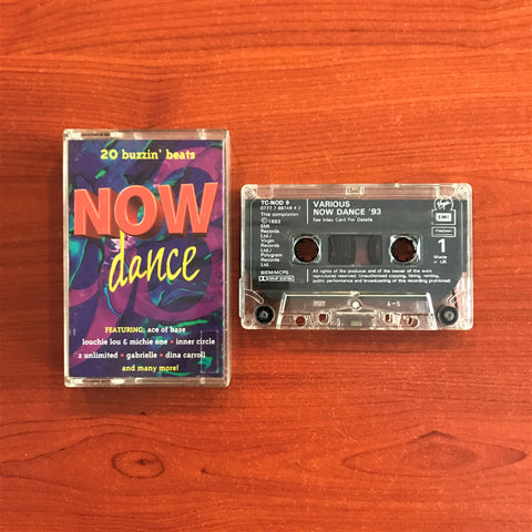 Çeşitli Sanatçılar / NOW dance '93, Kaset