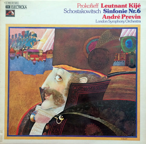 Andre Previn, Serge Prokofiev / Leutnant Kije, Shostakovich / Sinfonie Nr. 6, LP