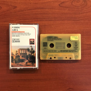 Giuseppe Verdi, Zubin Mehta / Aida, Kaset