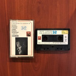 Elizabeth Schwarzkopf / Schubert - Schumann - R. Strauss Best Loved Classics 32, Kaset