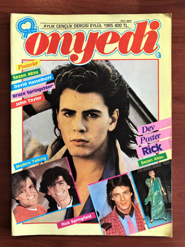 Onyedi, 1985 Eylül, Sayı: 33, Dergi