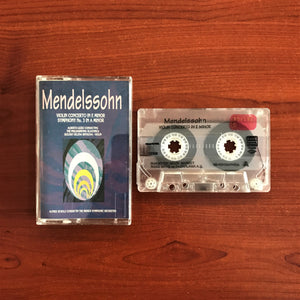 Mendelssohn / Violin Concerto in E Minor, Symphony No.3 in A Minor, Kaset