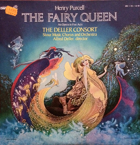 Henry Purcell, The Deller Consort / The Fairy Queen (An Opera In Five Parts), LP