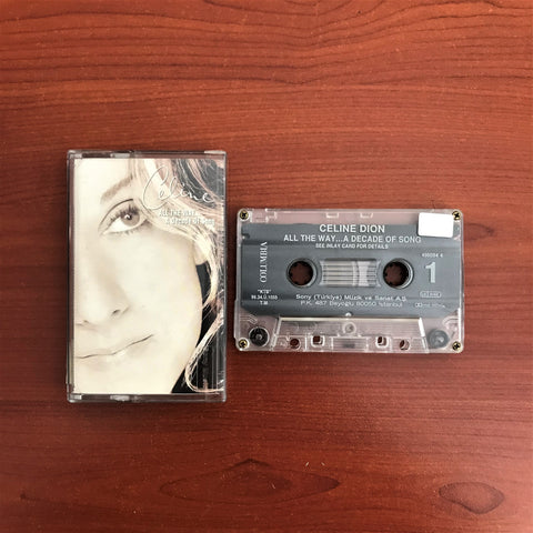 Celine Dion / All The Way... A Decade of Song, Kaset