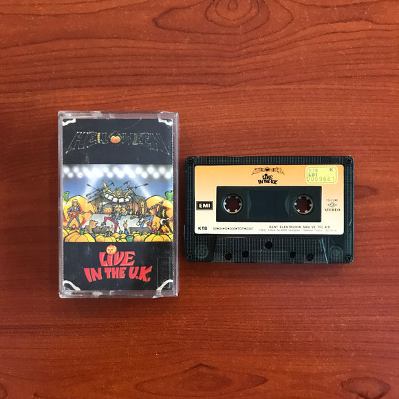 Helloween / Live in the U.K., Kaset
