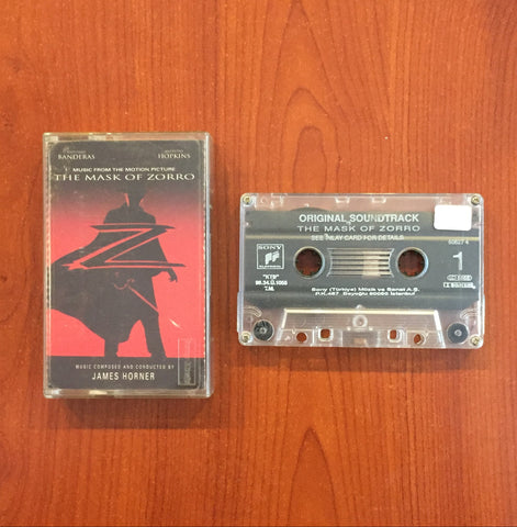 James Horner / The Mask Of Zorro (Music From The Motion Picture), Kaset