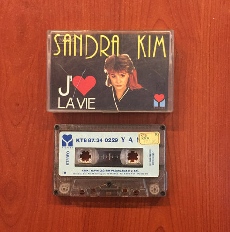 Sandra Kim / J'aime La Vie, Kaset