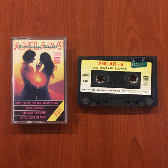 Çeşitli Sanatçılar / Anılar 9 - Unutulmayan Slowlar, Kaset