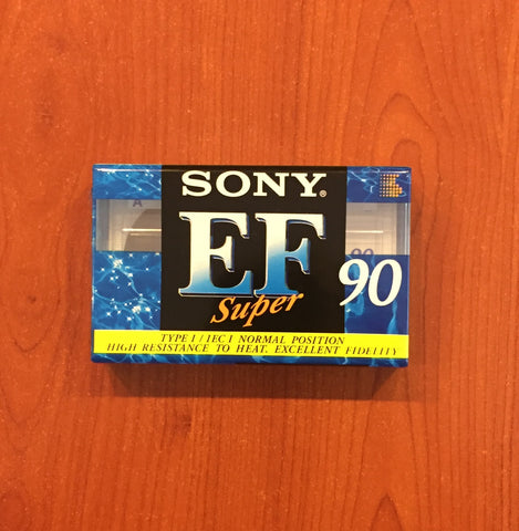 Sony EF Super 90, Boş Kaset