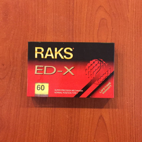 Raks ED-X 60, Boş Kaset