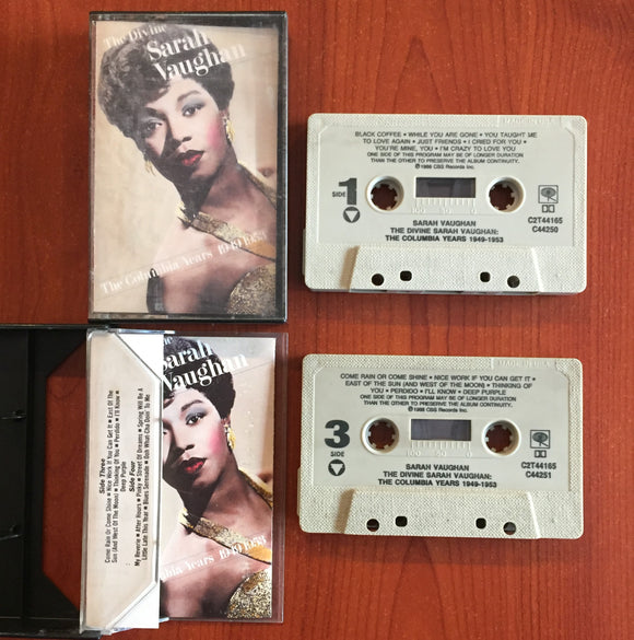 Sarah Vaughan / The Divine Sarah Vaughan (The Columbia Years 1949 - 1953), Kaset