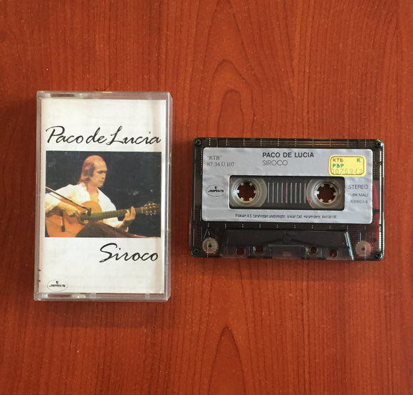 Paco de Lucia / Siroco, Kaset