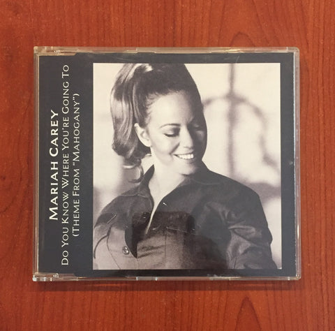 Mariah Carey / Do You Know Where You're Going To (Theme From Mahogany), CD Single Promo