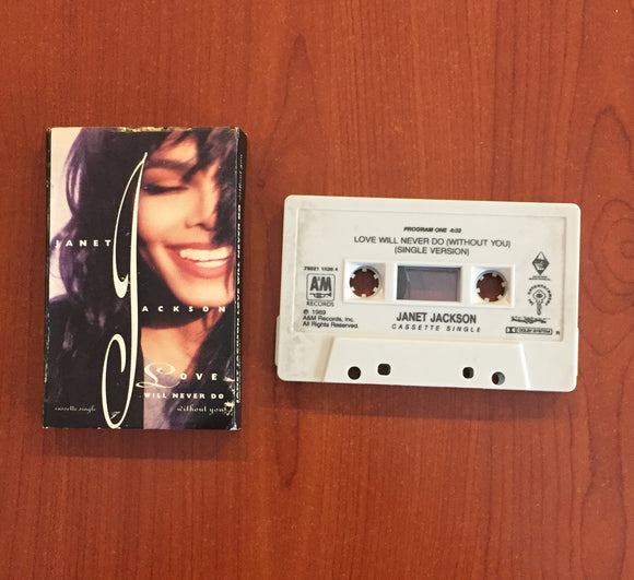 Janet Jackson / Love Will Never Do (Without You), Kaset Single