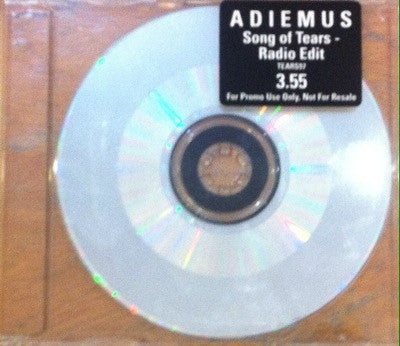 Adiemus / Song of Tears, Promo CD Single